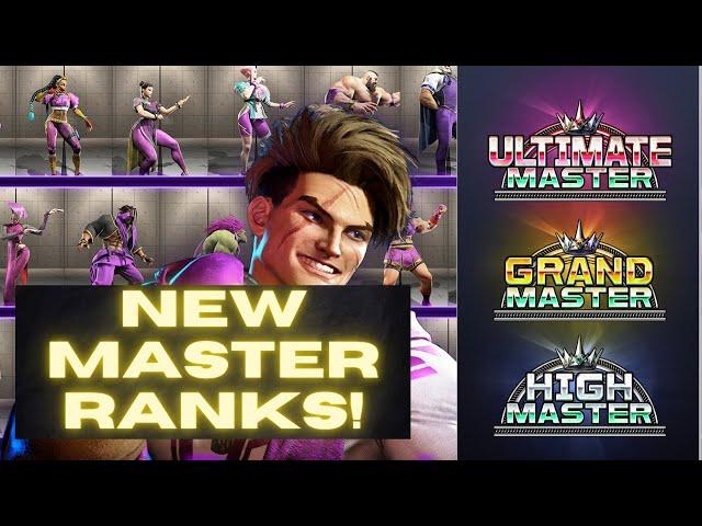 New Master Ranking System in Street Fighter 6!!!