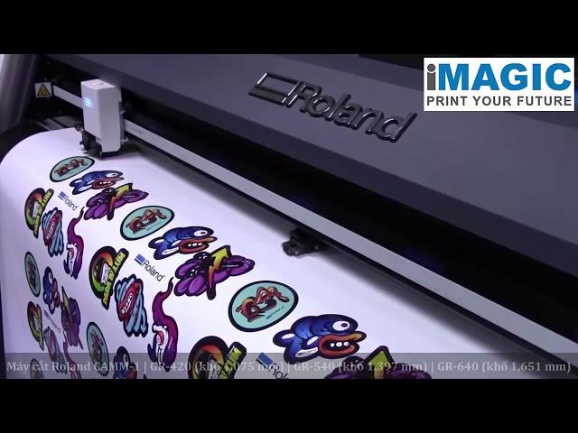 JAPAN DIGITAL CUTTER/PLOTTER | ROLAND CAMM1 GR-640/ GR-540/ GR-420/ GS-24 | iMagic Vietnam