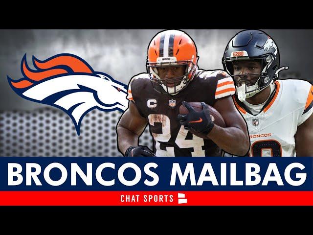 NEWEST Denver Broncos Rumors Ft. Nick Chubb, RJ Harvey & More | Broncos Q&A