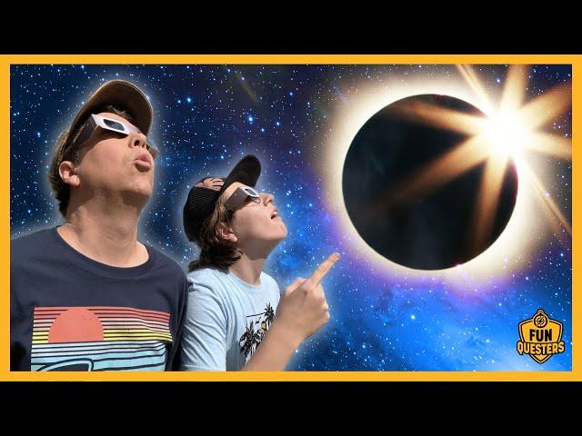 Is That a Black Hole?! It's the 2024 Total Solar Eclipse with LB & Aaron the FunQuesters!