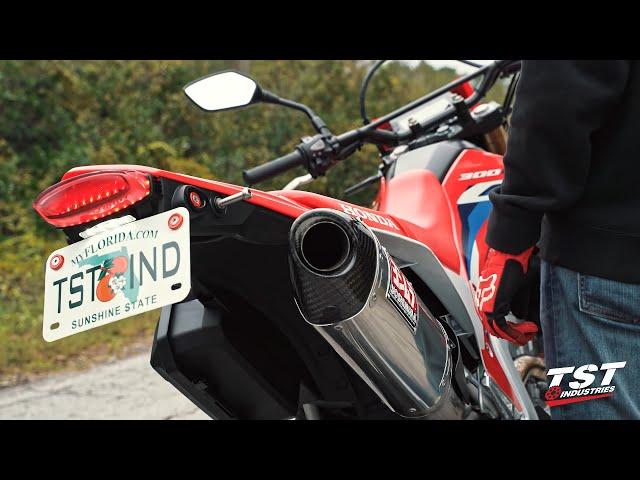 Honda CRF300L Yoshimura Race RS-4 Stainless Steel Full Exhaust - Street Sound!