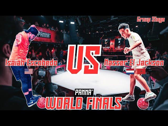 Isaiah Escobedo vs Nasser el Jackson | Panna Knock Out World Finals 2024 | Group Stage