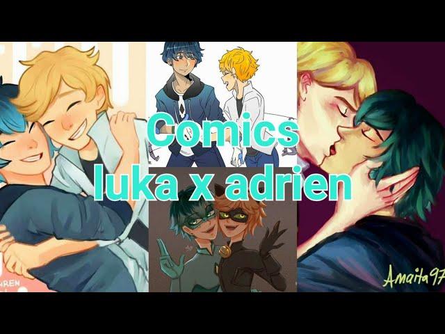 Cómics luka x adrien ‍⬛ BL