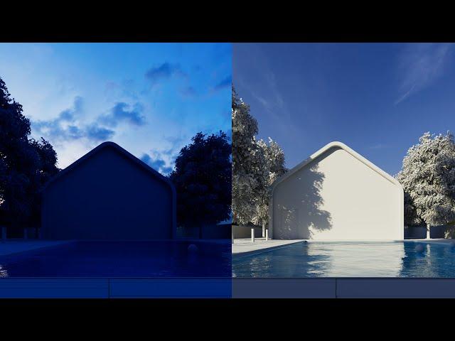 How to Realistic Exterior Lighting in V-Ray for Cinema 4d | TUTORIAL