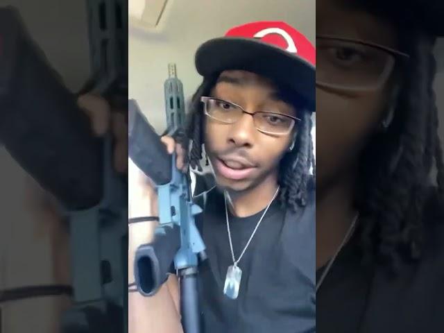 Good as I should be this bihh gone push back a bear #assaultriffle