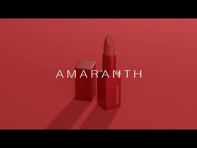 Amaranth lipstick - Cosmetic Product Animation | Blender 3D | Motion by Manish