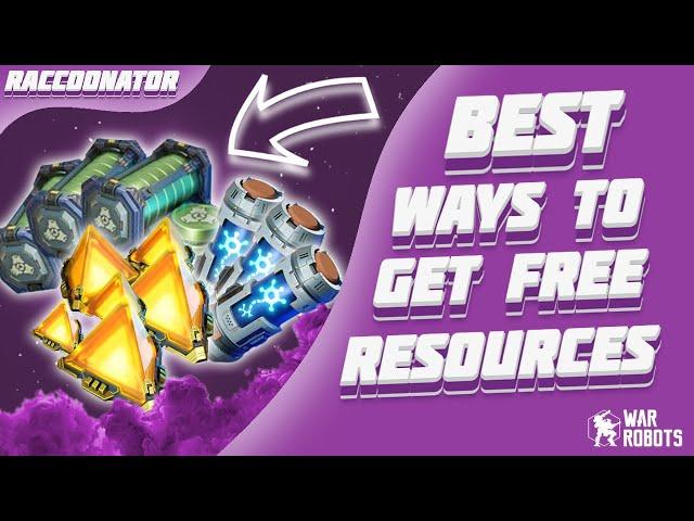 Best Ways to Get Free Resources | War Robots