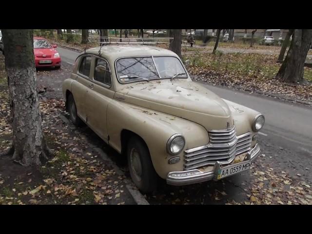 GAZ-M20 "Pobeda" cold start