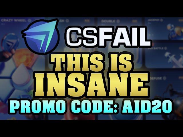 CSFail Promo Code  INSANE  CSFail Secret Code & Wheel Code (Best CS.Fail Promo Code 2025)