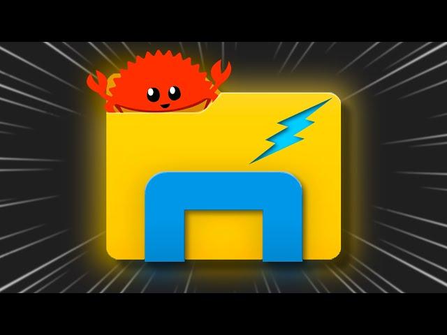 I Made a FAST File Explorer (in Rust)