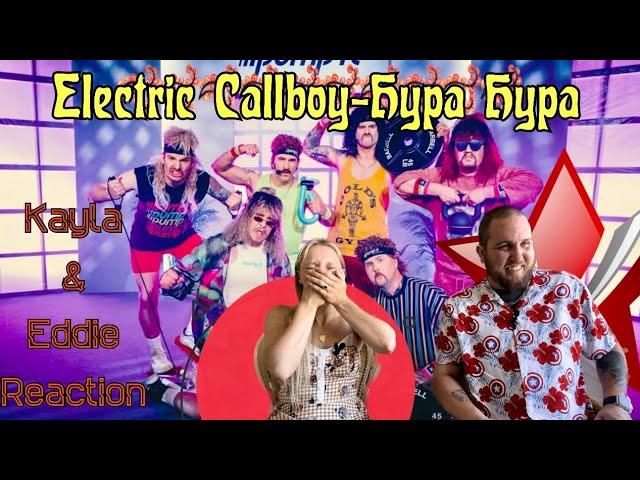 Fan Requested Reaction: Electric Callboy-HYPA HYPA Kayla & Eddie Blind React to Music Video