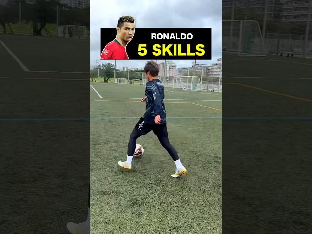 Which CR7 SKILL do you like?#football #soccer #shorts