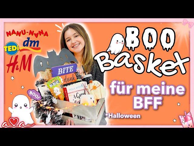 Halloween Shopping Challenge  Boo Basket ÜBERRASCHUNGSGESCHENK für beine Bestie  Alles Ava