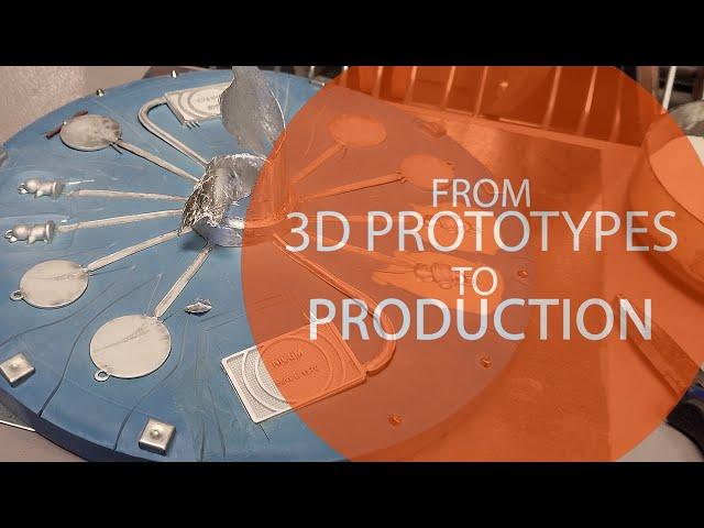 Spin casting process with 3D-resin prototypes | Processo di spin casting con prototipi in resina 3D