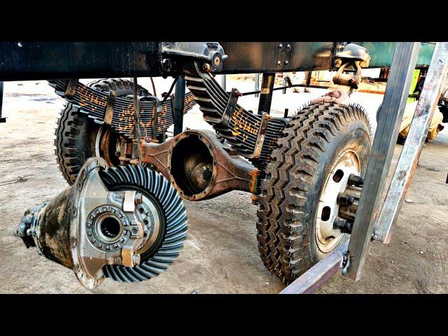 Differential Gearbox Repairing | How to Repair Differential Gearbox |#restoration