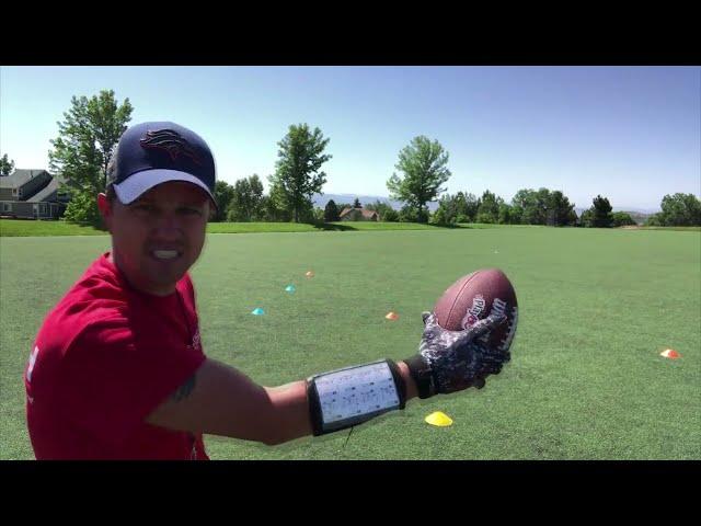 Youth Flag Football Tutorial WR techniques Catching and Route Running- Wide Receiver Tips that Work!