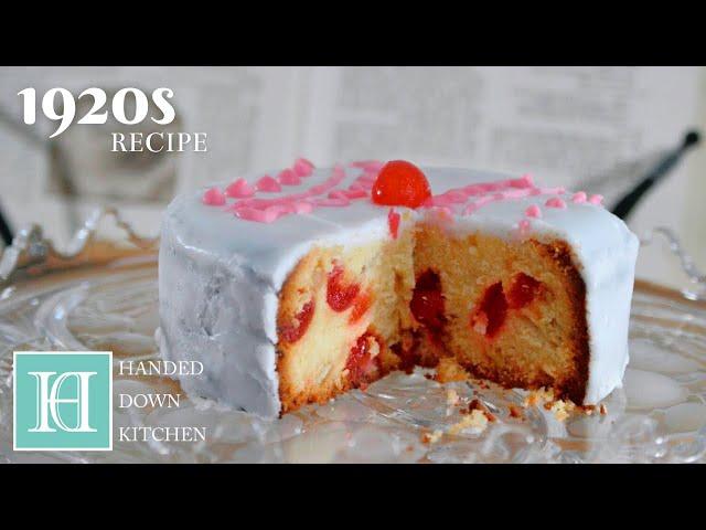 An Iced Cherry Cake ◆ 1920s Recipe