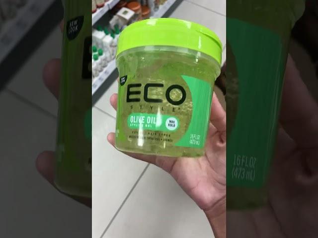 Eco style has a new look. The new olive oil gel #hair #new #ecostyle #gel #hairstyle #hairgel