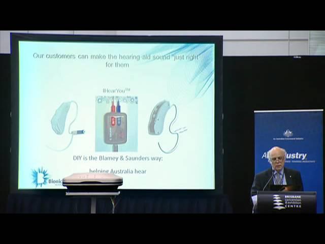 Innovation in medical bionics - Professor Peter Blamey