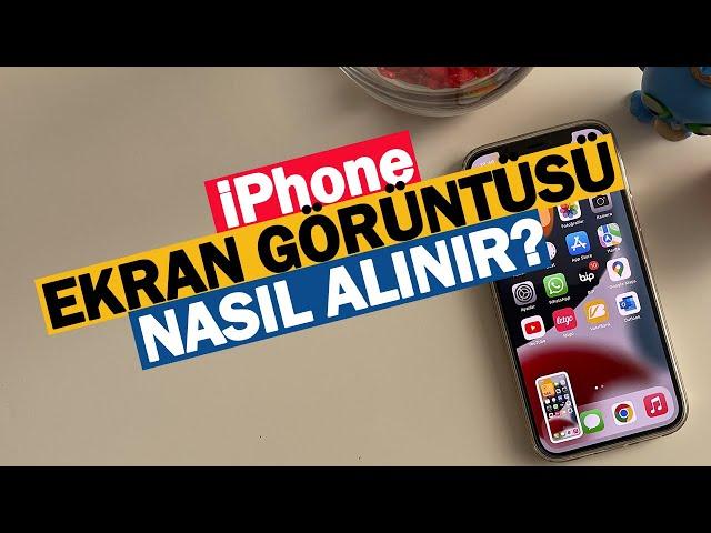 iPhone’da Ekran Görüntüsü Alma (HİÇBİR TUŞA BASMADAN!)