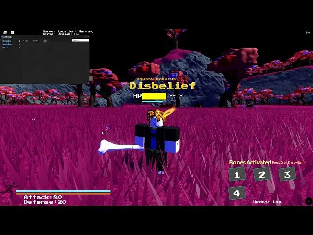 Soul shatters custom character script Disbelief papyrus and dusttrust sans showcase [READ DESCRI-ON]