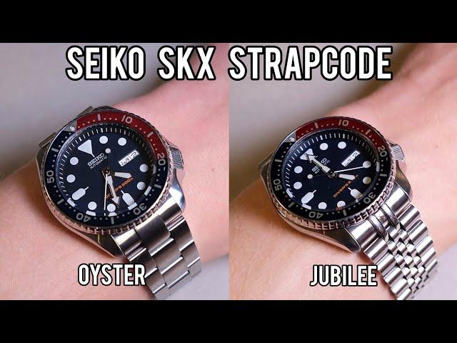 Strapcode J-Louis vs O-Boyer bracelet for Seiko SKX | Should you get the Jubilee or Oyster?