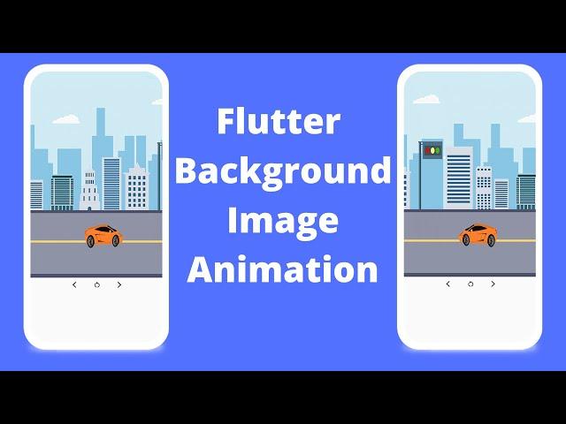 Flutter Image Animation | Move Background Image | Flutter Add Background Image Position
