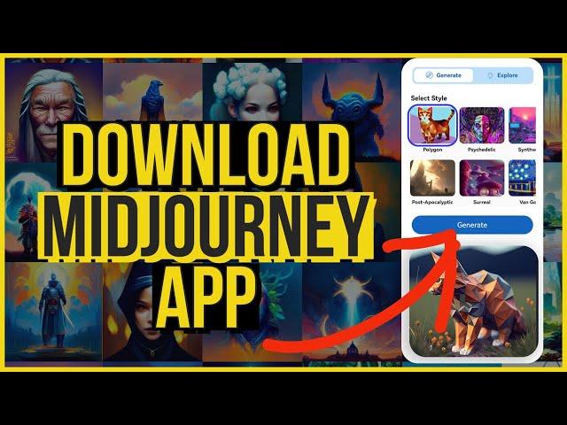 How to Download/Install MidJourney App on Mobile In 2 Minutes?