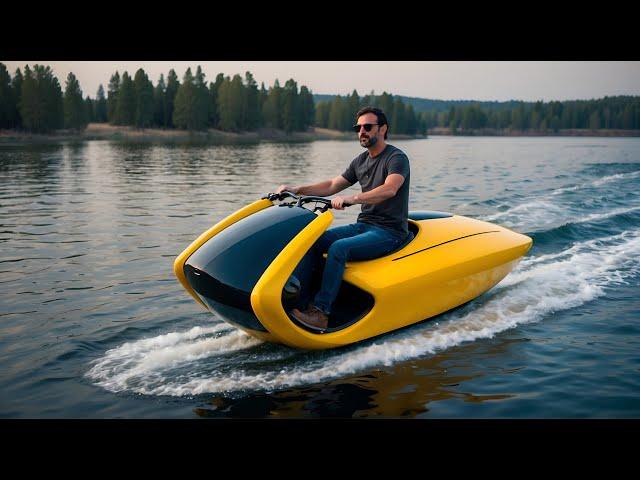 WATER VEHICLES THAT WILL BLOW YOUR MIND