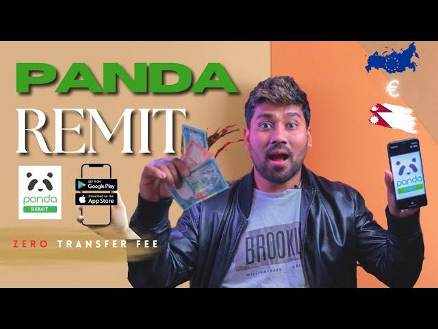 How to transfer money from Europe to Nepal by using PANDA REMIT | 0% FEES | BEST RATES #pandaremit