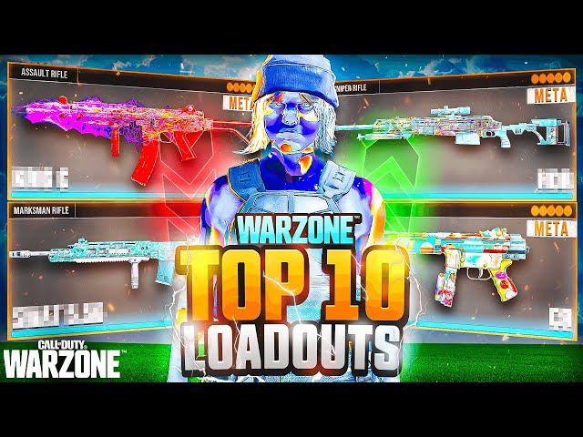 TOP 10 *BROKEN* META Loadouts in Warzone