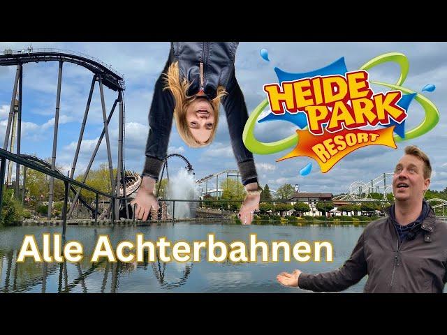 Heide Park - ALLE Achterbahnen!