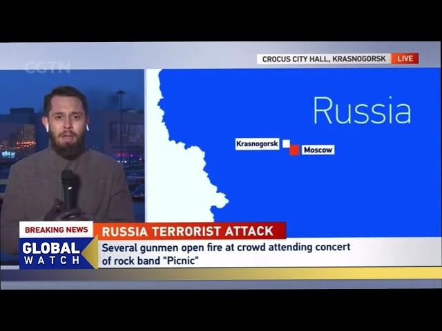 Russian authorities have launched a "terrorism" investigation into Crocus City Hall mass shooting