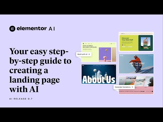 Elementor AI 0.7: Go From Wireframe to Wow: See AI in Action