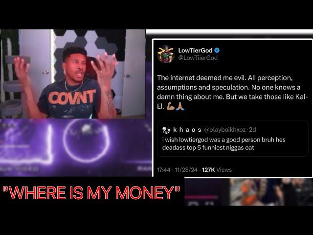 LowTierGod Cries Over Viral Tweet Not Making Him Rich