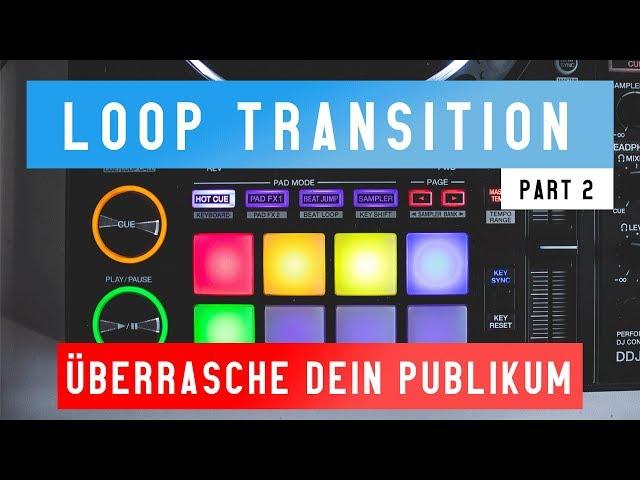 DJ Technique: Loop Transition - Mixing High BPM Differences 