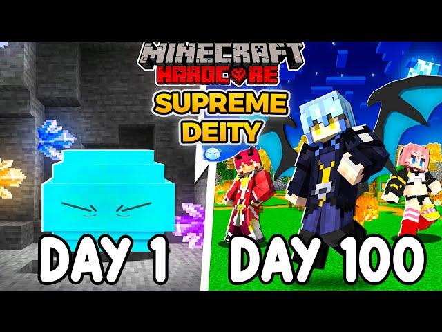 I Survived 100 Days as SUPREME DEITY Rimuru In That Time I Got Reincarnated as a Slime Minecraft Mod