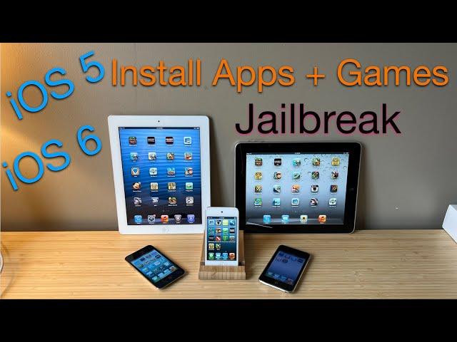 How to Jailbreak and install Apps & Games on iOS 5 and iOS 6 (Working 2024)