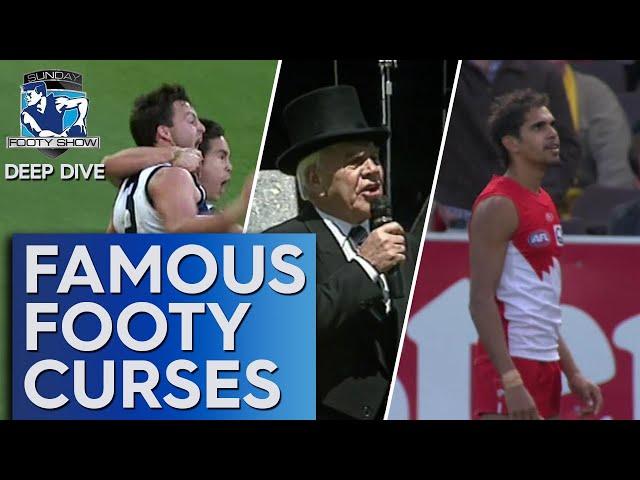 The most famous hoodoos in footy history | Llordo's Deep Dive - Sunday Footy Show