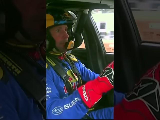 Travis Pastrana gives cheeky thumbs up mid Goodwood Shootout run #shorts