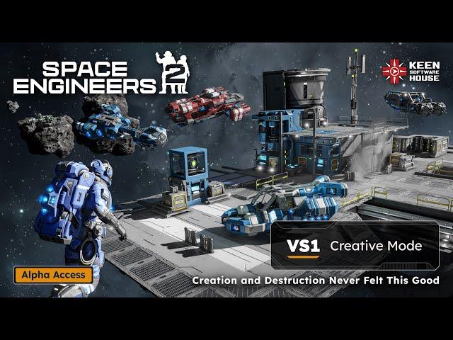 Space Engineers 2 Official Alpha Reveal Trailer