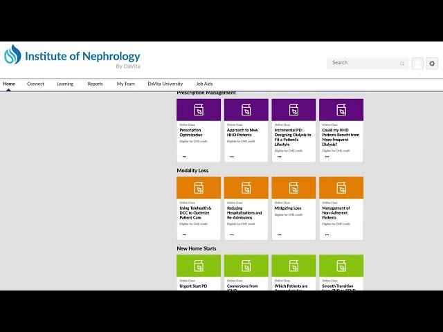 Introduction to DaVita’s Institute of Nephrology (ION)