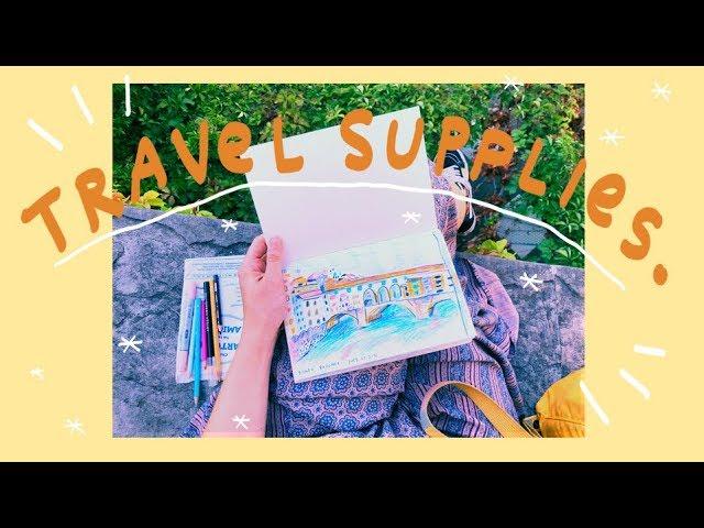 Travel Art Supplies - Daily + Extended Trip