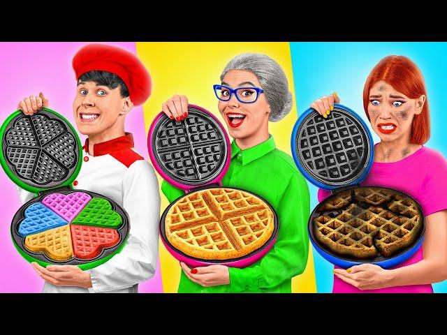 Me vs Grandma Cooking Challenge | Funny Situations in Kitchen by TeenDO Challenge