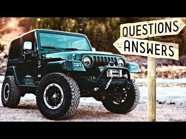 8 THINGS EVERY JEEP TJ OWNER SHOULD KNOW (Most Common Questions)