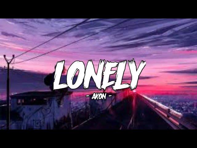 Akon - Lonely (lyrics)