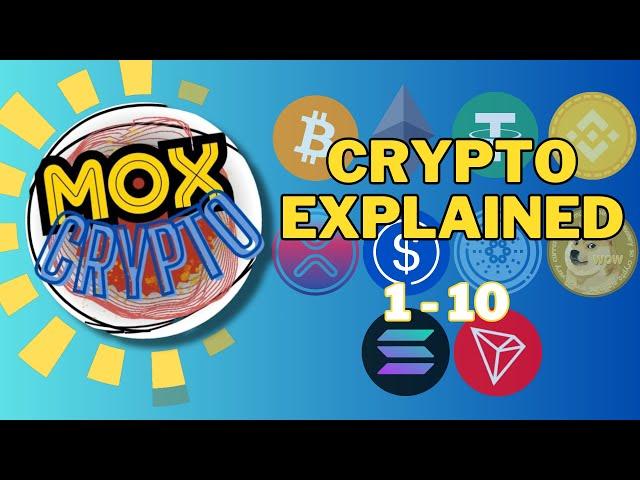 Understand CRYPTOCURRENCY - in a nutshell | MoxCrypto | 10 most famous coins