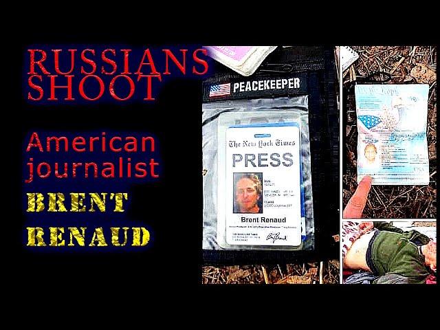 ATTENTION! ️Russians shoot American journalist in Irpen, Kiev district! @Qurilka