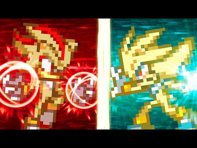 Shadow VS Silver (pivot sprite battle)