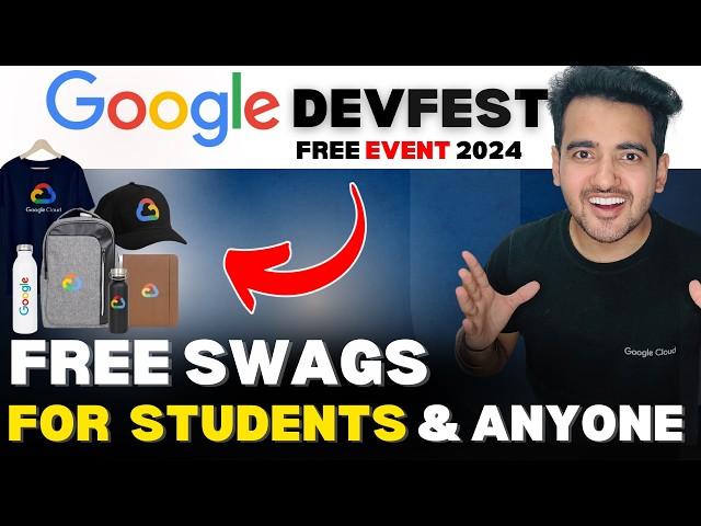 Google Developer Group DevFest 2024 | Free Swags & Learning Opportunity for Students & Developers